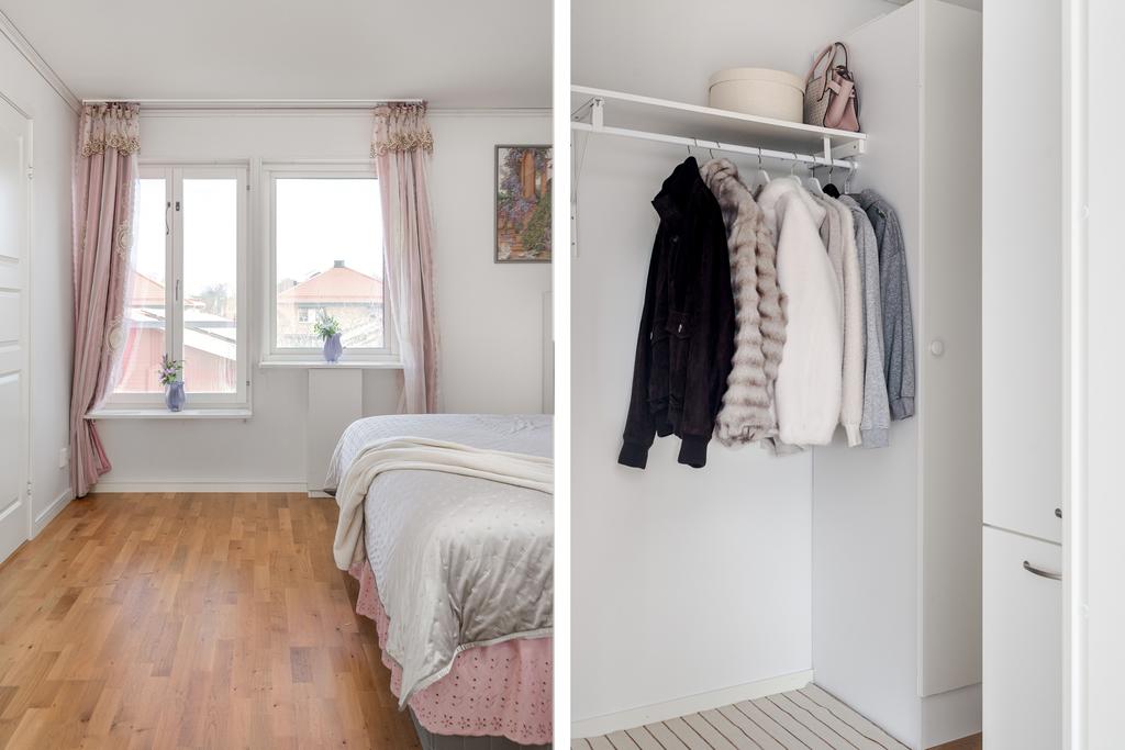 med access till klädkammare 