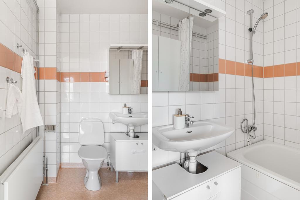 Badrum på övervåningen