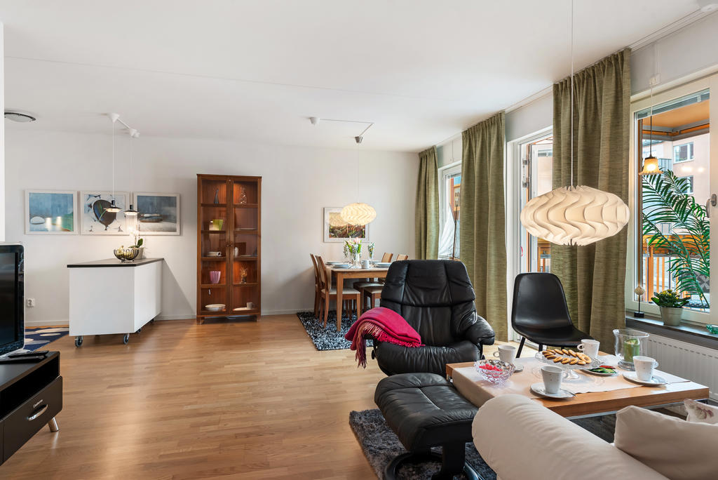 Stora öppna sociala ytor. 