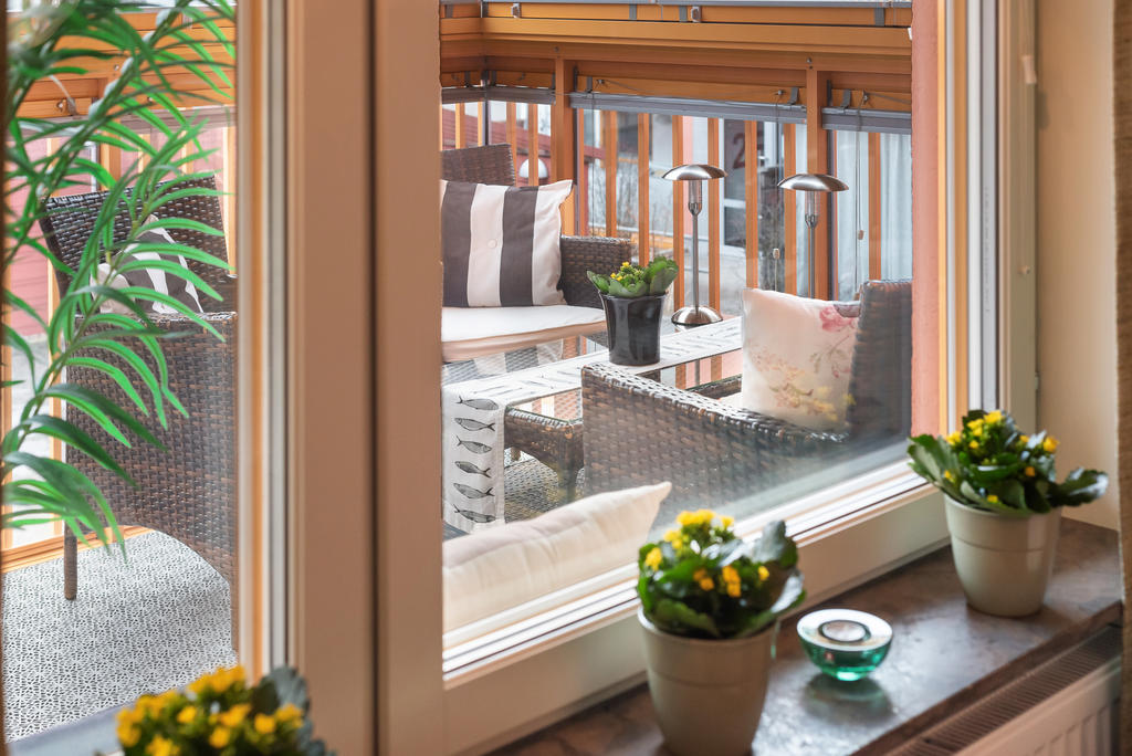 Vackra fönsterkarmar.