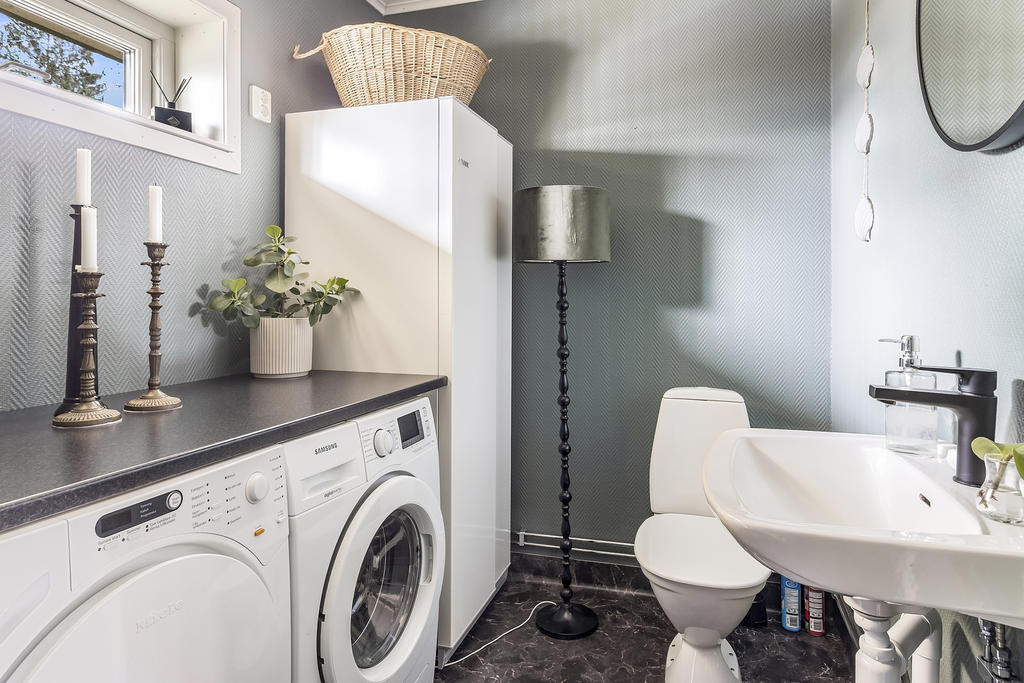 Kombinerat badrum och tvättstuga