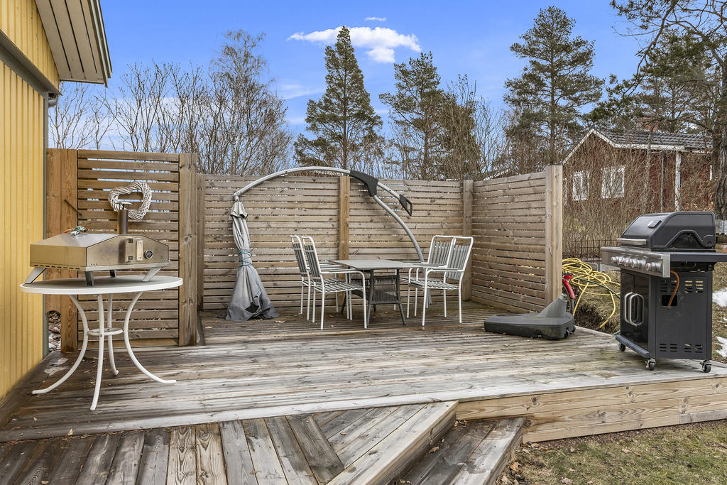 Uteplats för grillkvällar