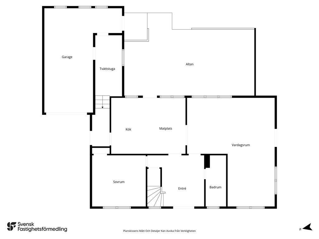 Planlösning entréplan