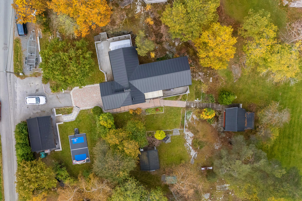 Vy över byggnaderna