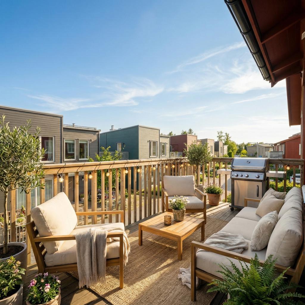 Bilden är digitalt framtagna för att illustrera en möjlig sommar- och inredningsmiljö.