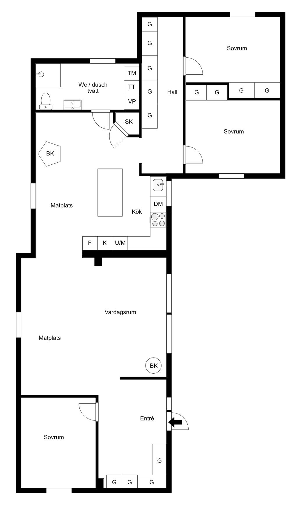 Planlösning