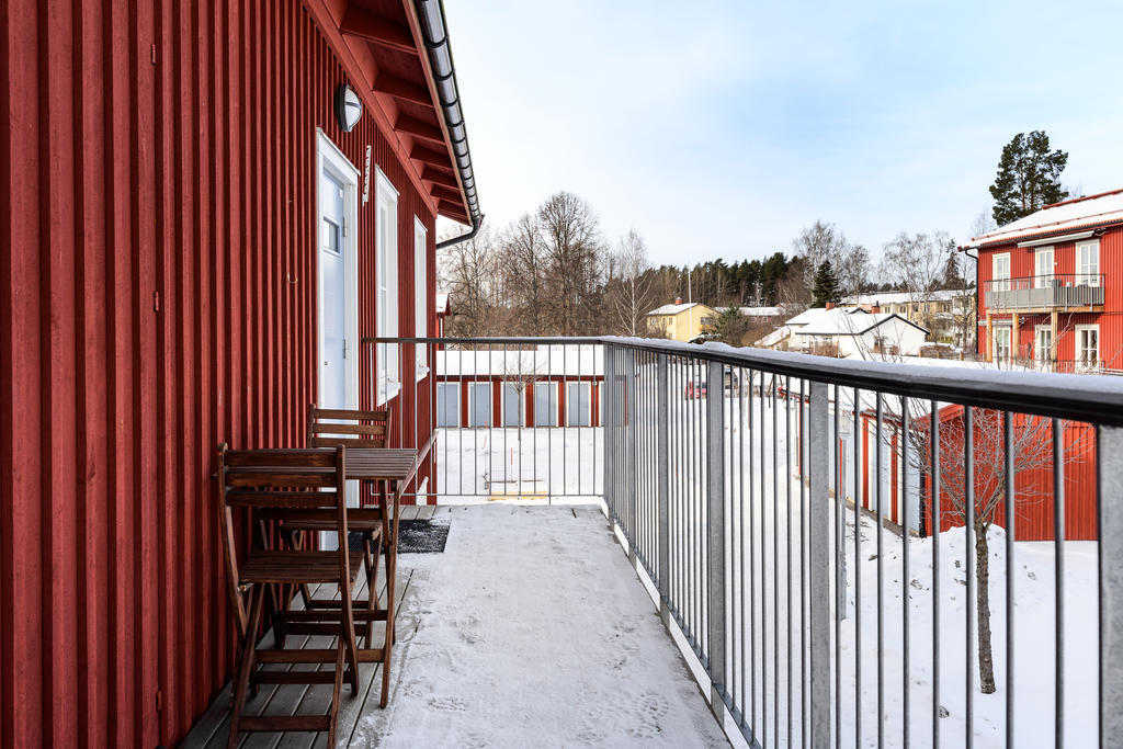 Egen entré, perfekt för morgonkaffet