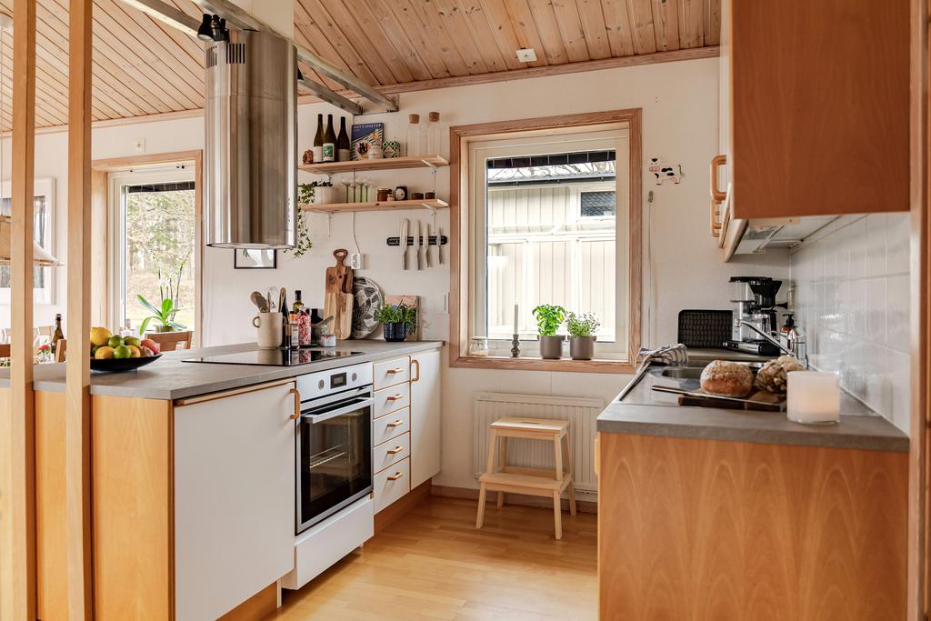 Köksdelen - öppet mot storstugan