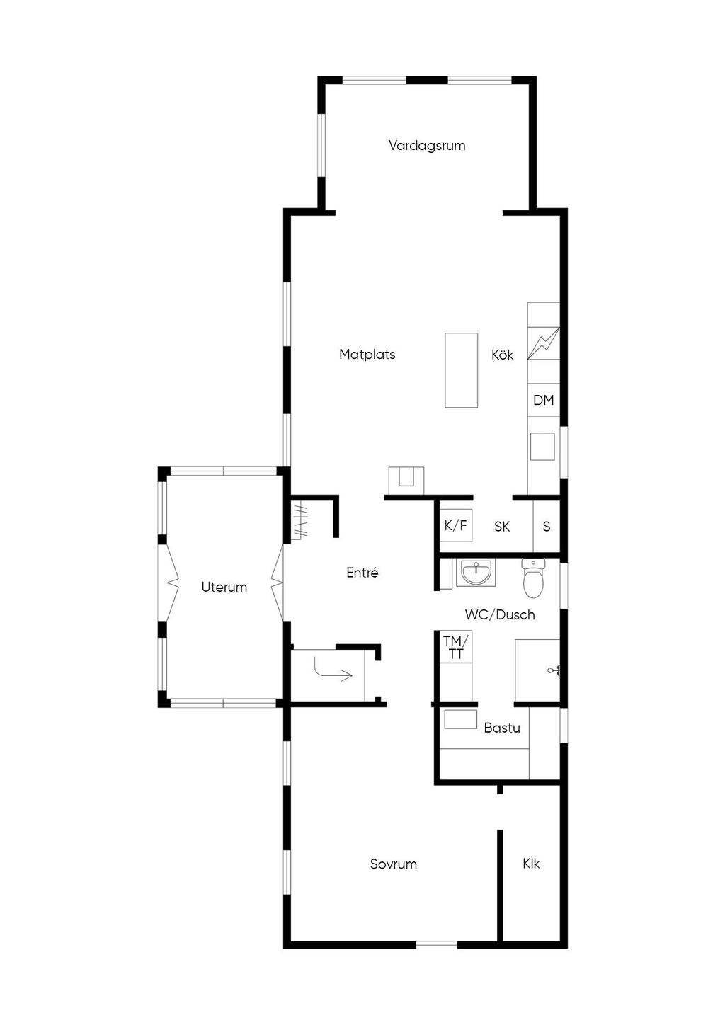 Entréplan bostadshus