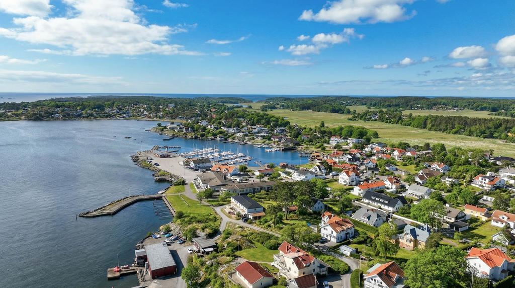 Bilden är ett fotomontage i syfte att inspirera och visa exempel på hur bostaden skulle kunna se ut.