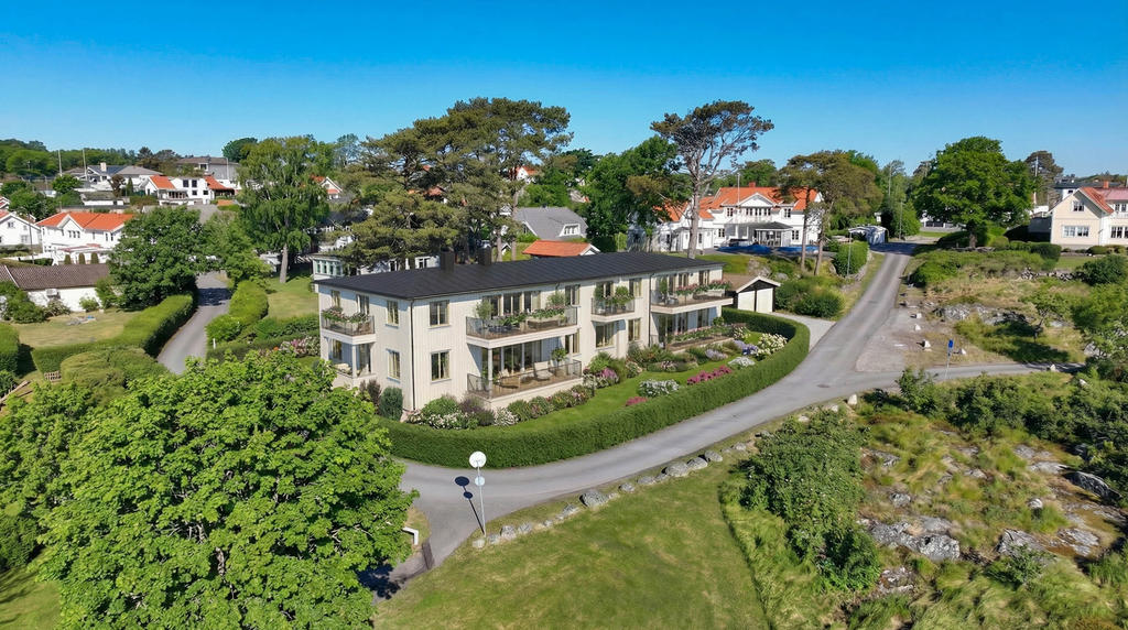 Bilden är ett fotomontage i syfte att inspirera och visa exempel på hur bostaden skulle kunna se ut.