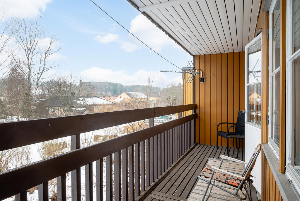 Den soliga balkongen