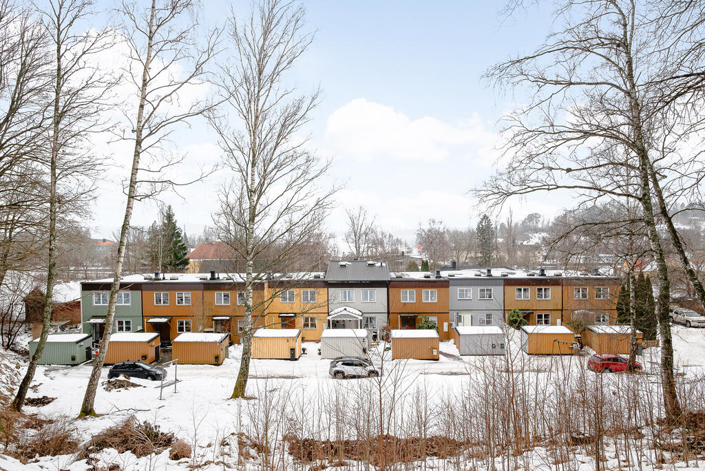 Nummer 18 är huset näst längst till vänster