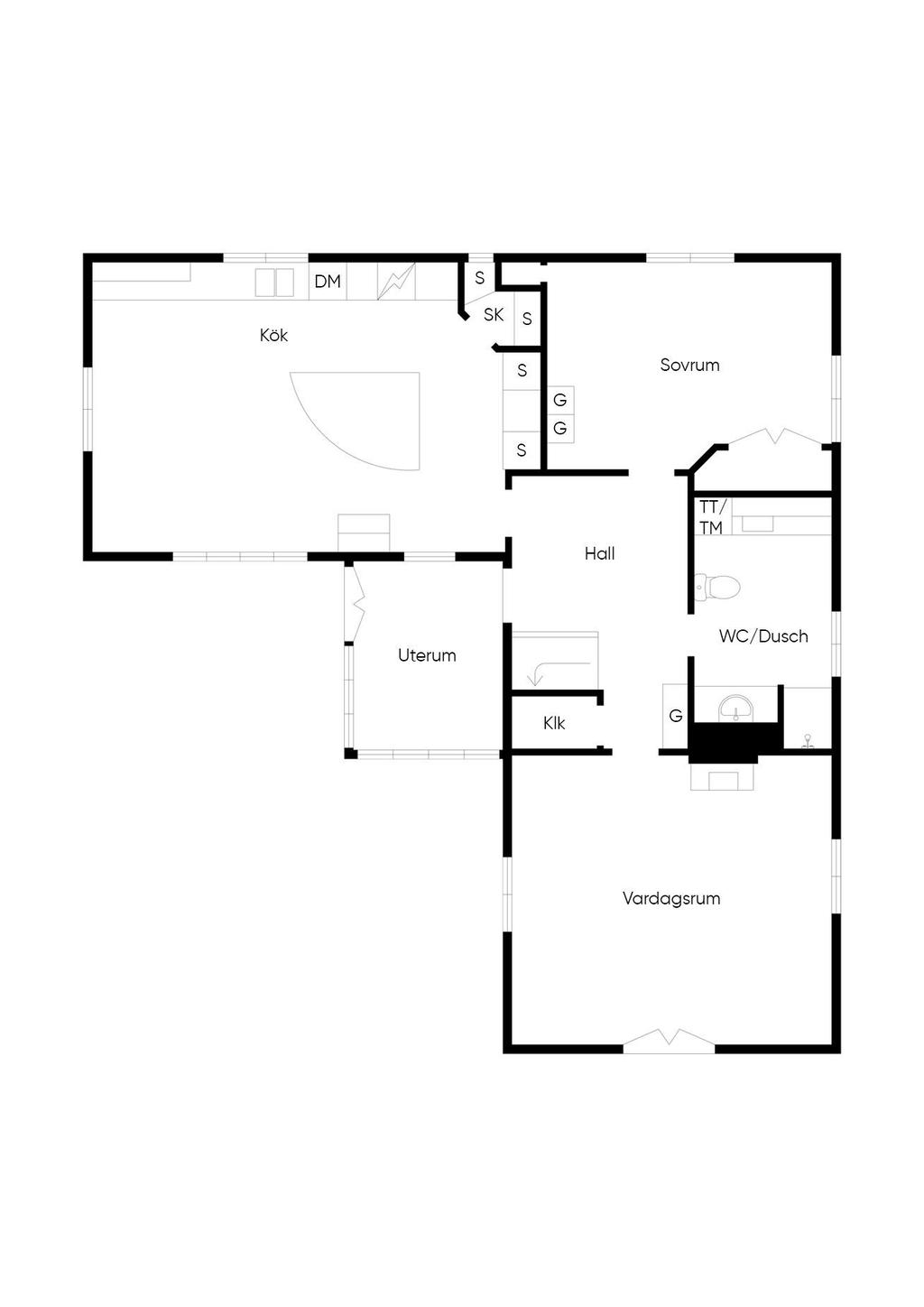 Planlösning - Entréplan 