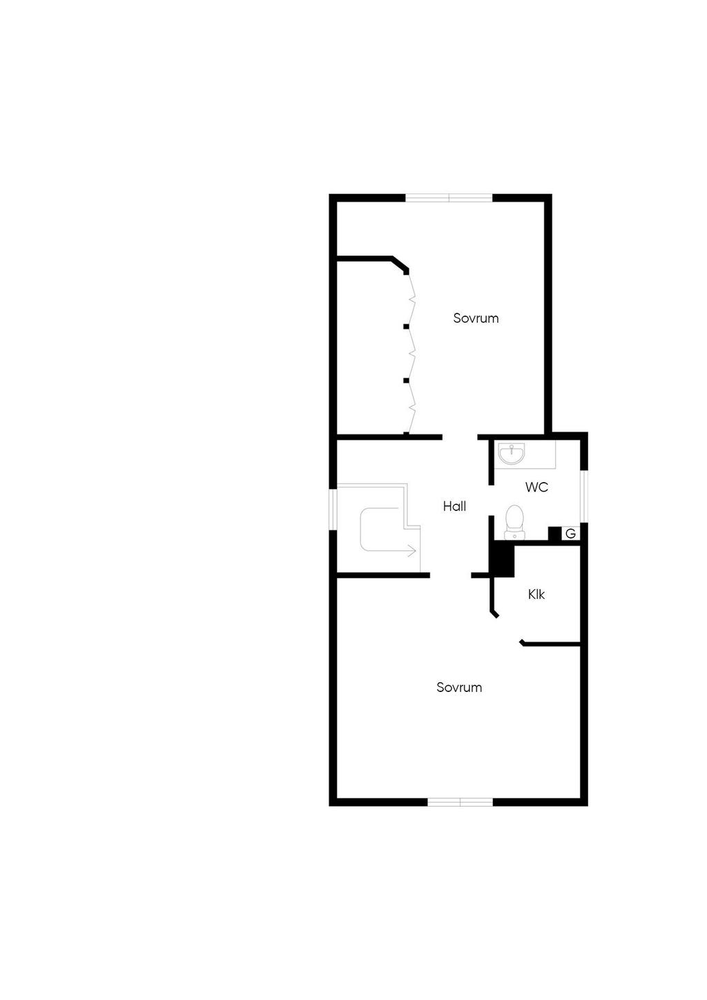 Planlösning - Ovanplan