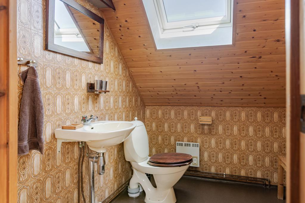 Wc på övre plan