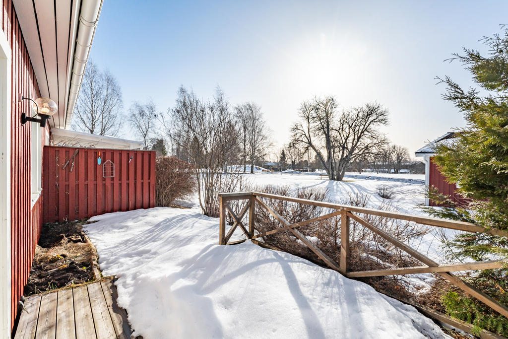 Utsikt från uteplatsen