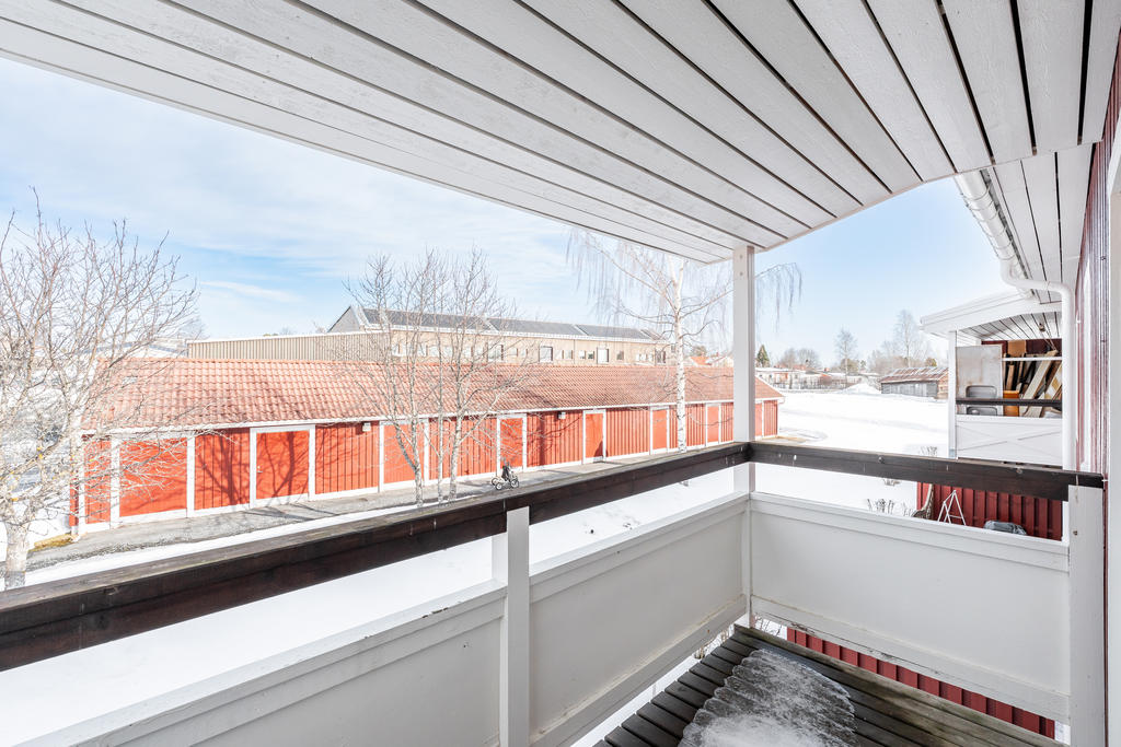 Utsikt från balkongen