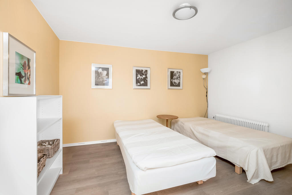 Gästlägenhet sovrum