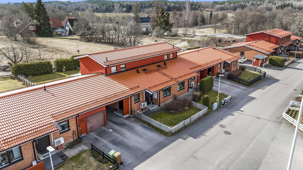 Radhus i trevligt område