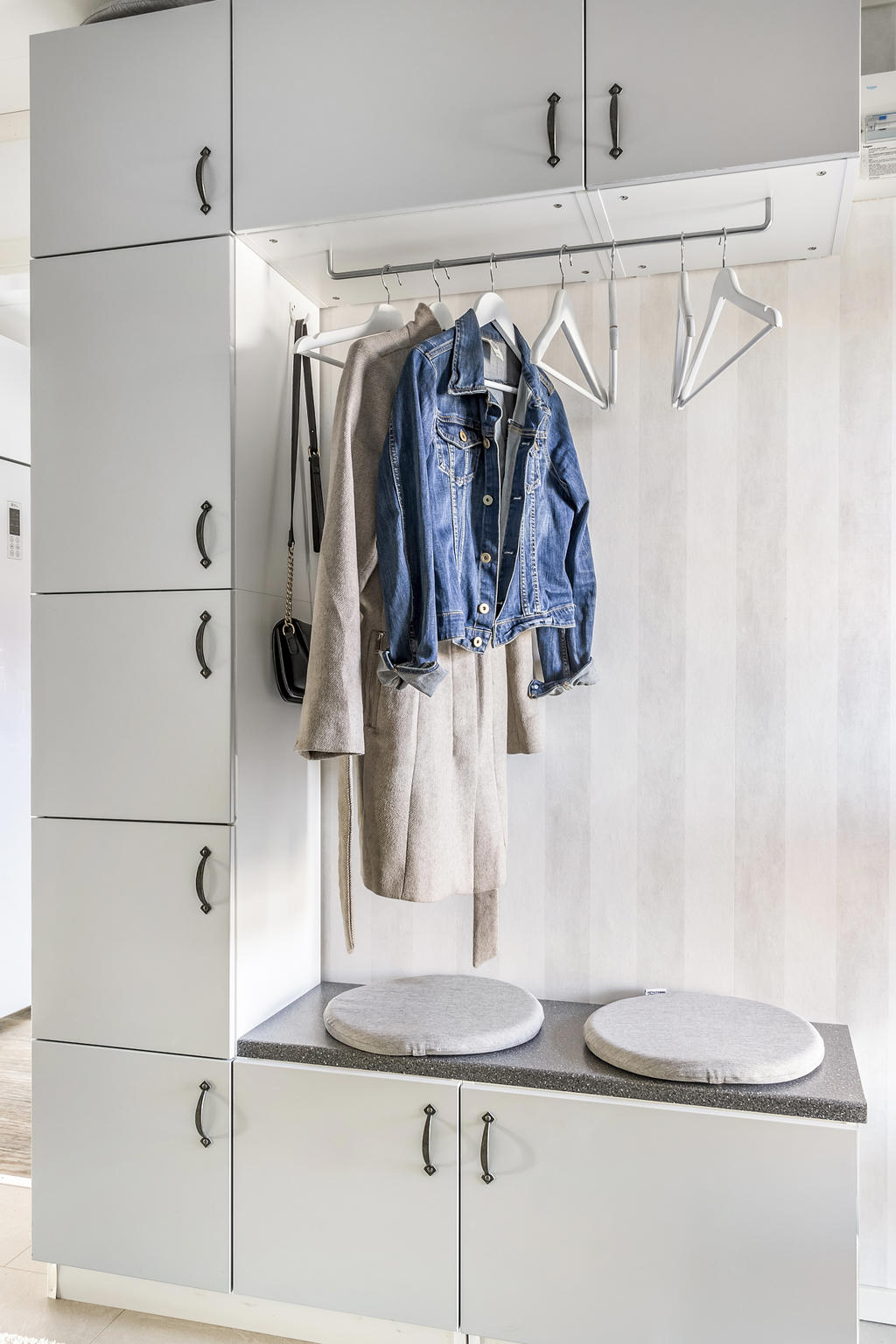 Hall med bra förvaring