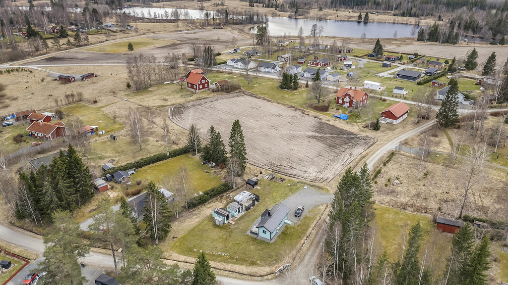 Vy över området