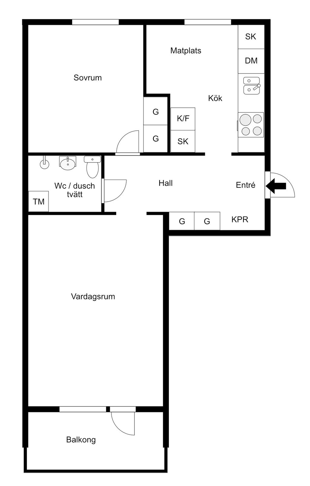 Planlösning