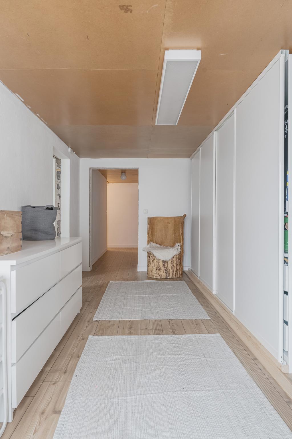 Korridor i källaren