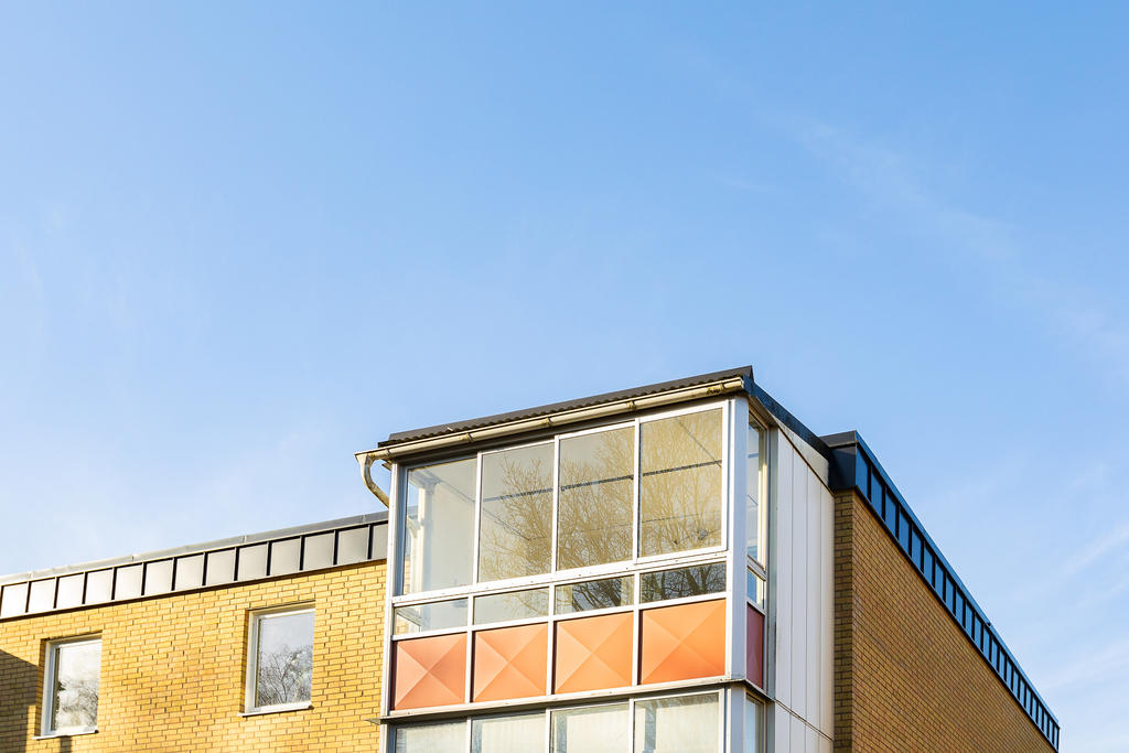 Översta våningen. Fri från insyn