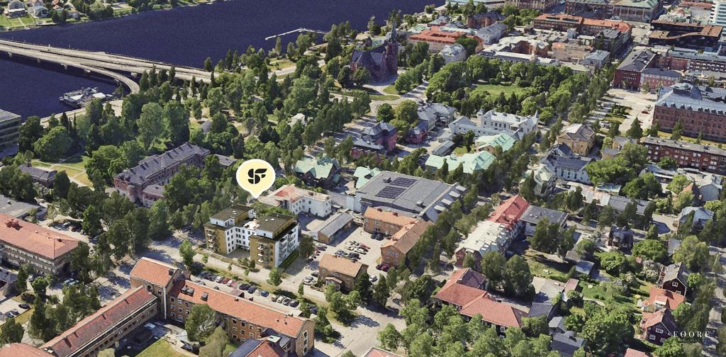 Byggnaden i området