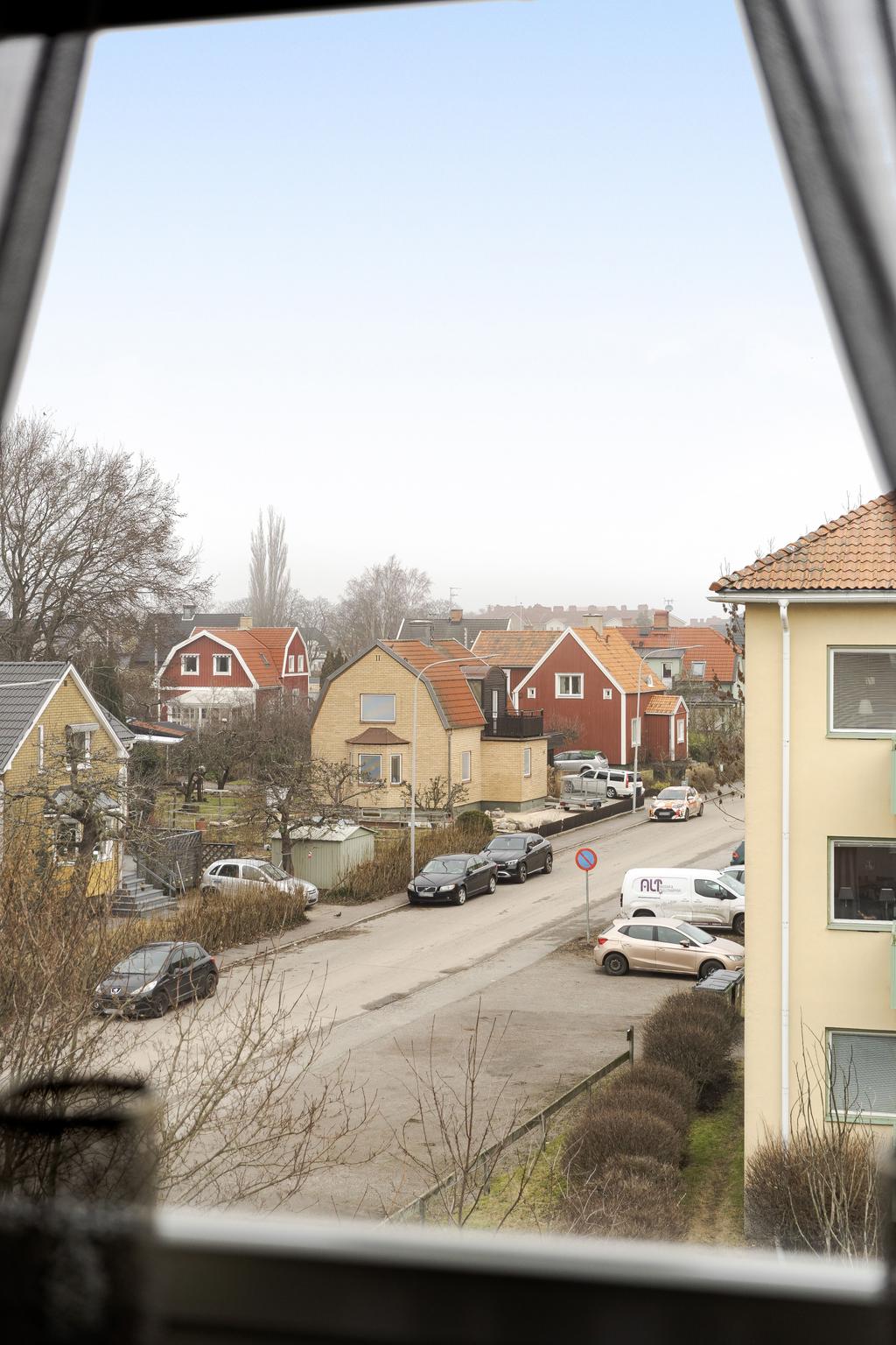 Utsikten från sovrummet