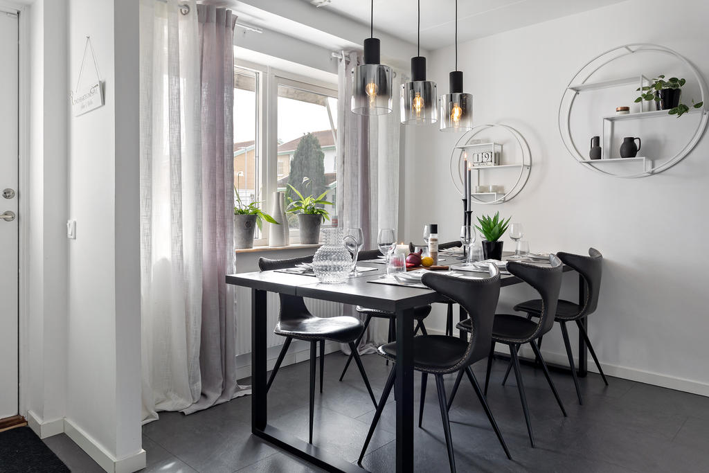 Ljus och luftig matplats