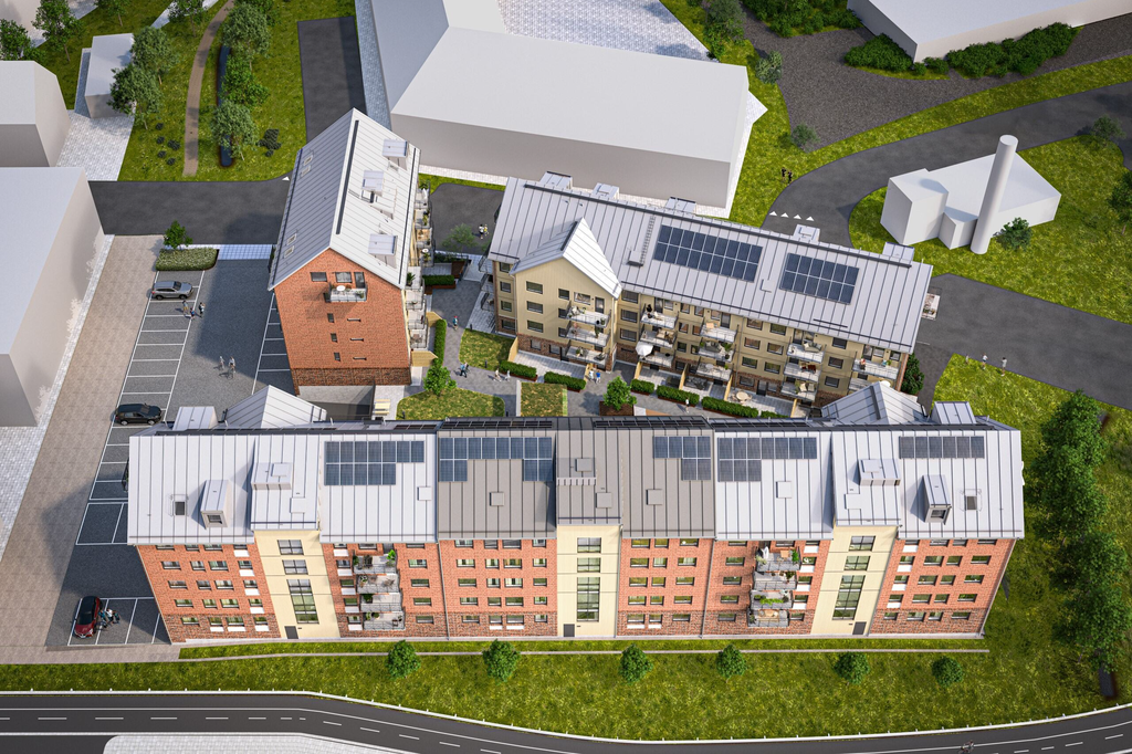 Bilderna på projektet är visualiseringar och kan skilja sig från verkligheten