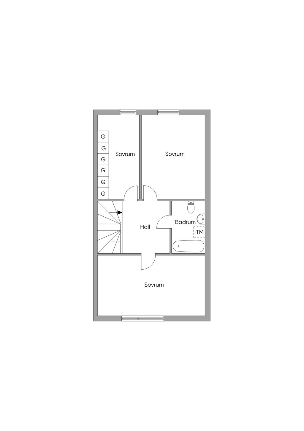 Övre plan