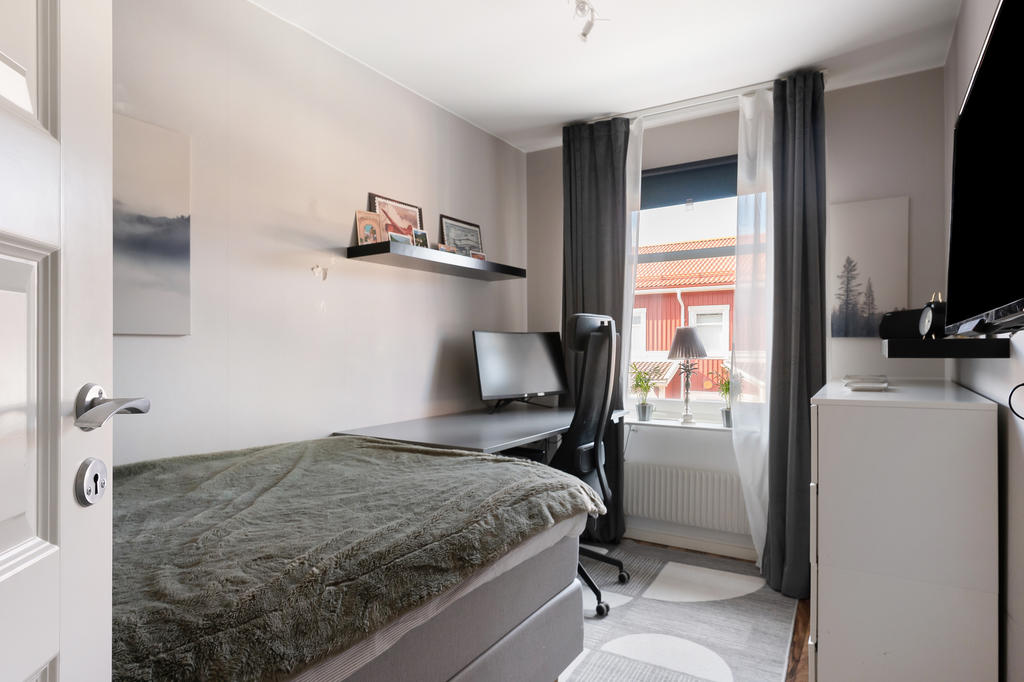 Sovrum på övre plan