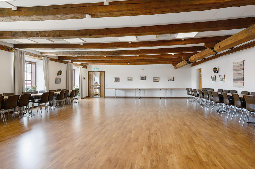 Föreningens kvartersgård "Kvarnen" - Övre plan med festlokal