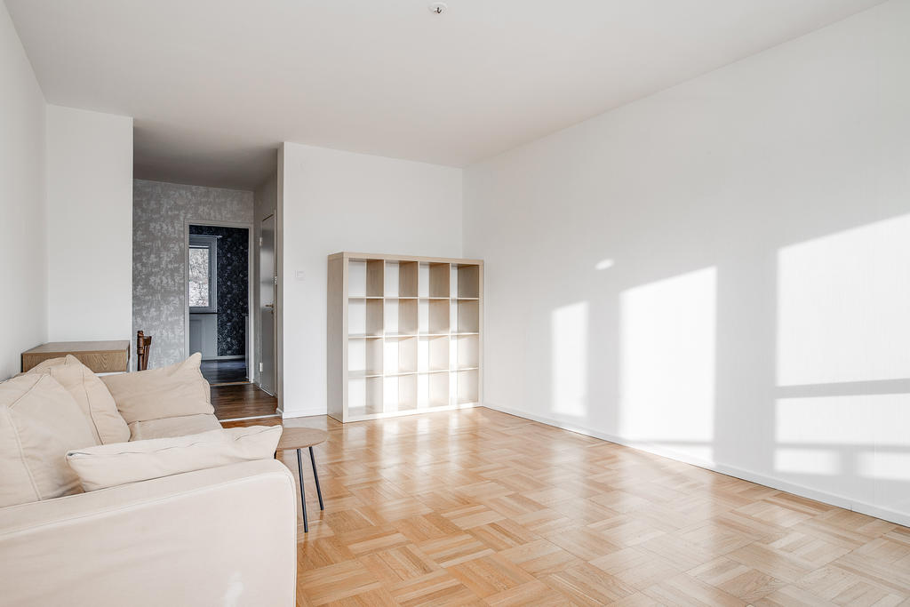 Allrum med gott om plats för möbler