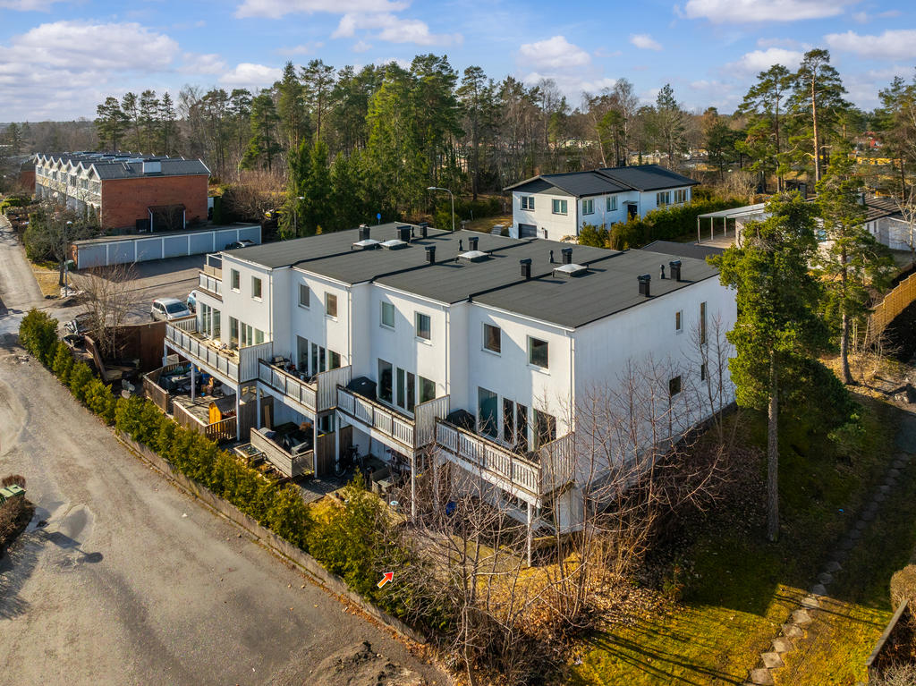 Drönarbild från NO