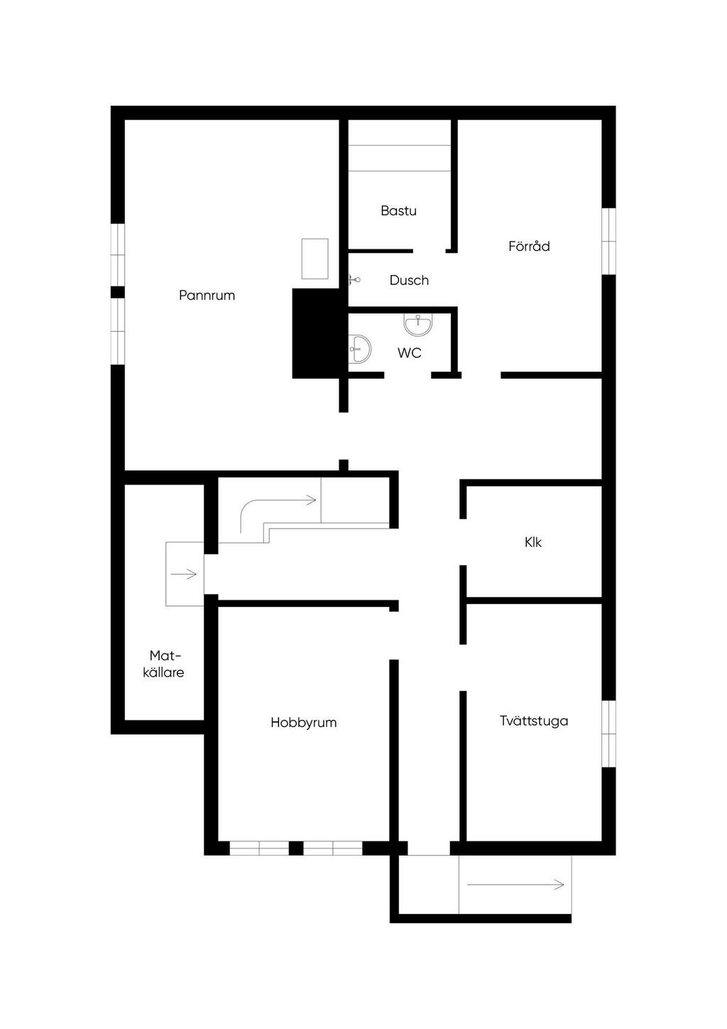 Källarplan