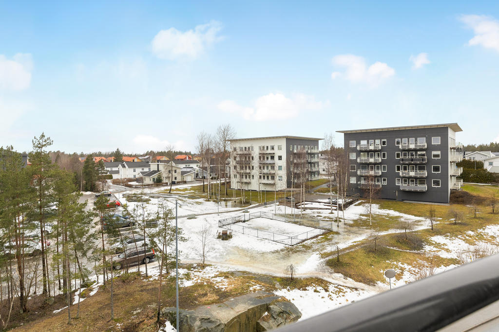 Utsikt från balkong