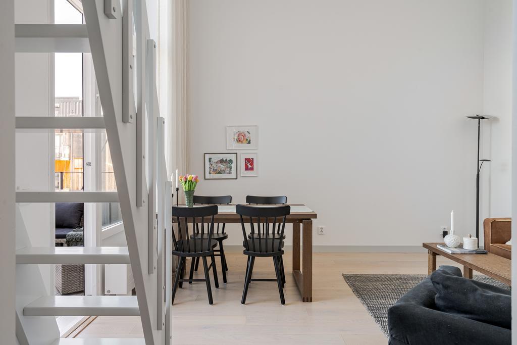 Öppnas upp mot vardagsrummet