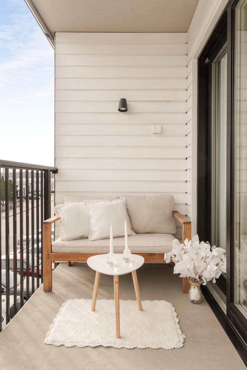 Stor balkong i soligt sydväst läge.