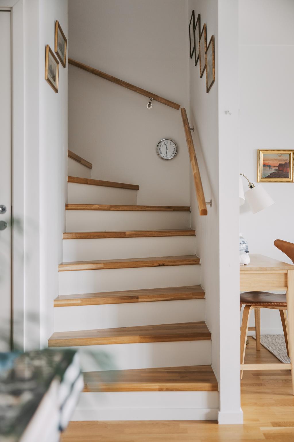 Trappan mot ovanvåningen