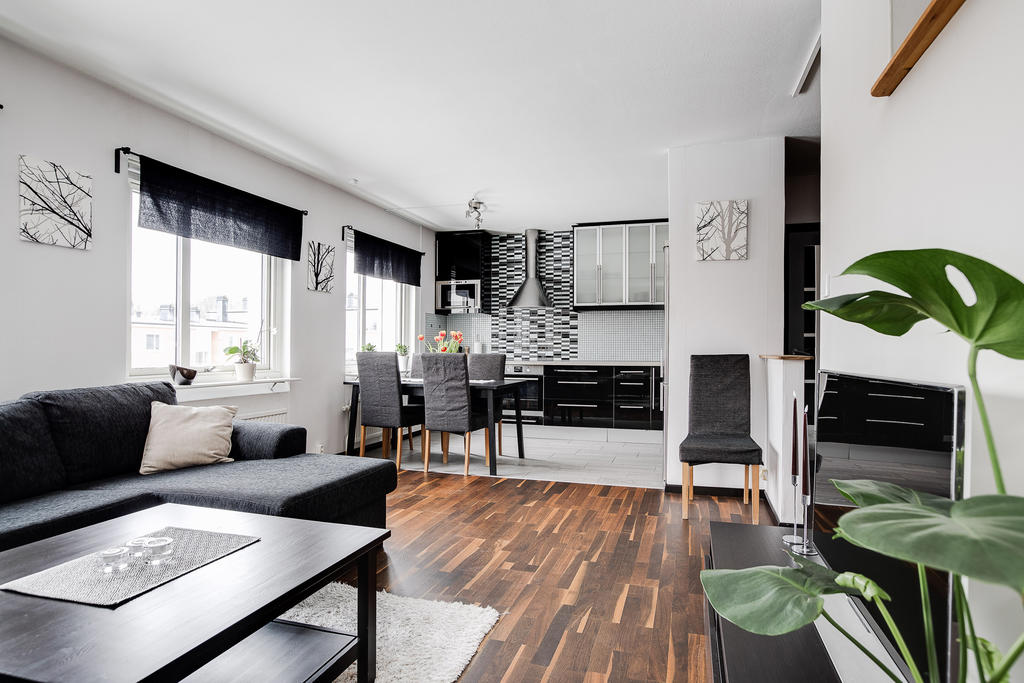 Öppen och trevlig planlösning