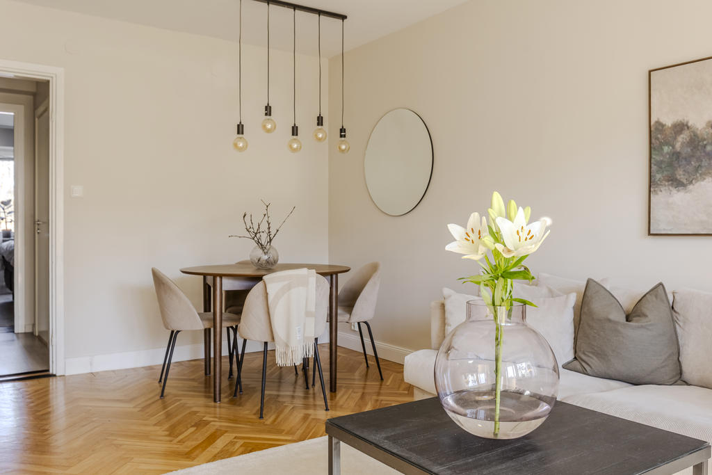 Härlig plats för matbord