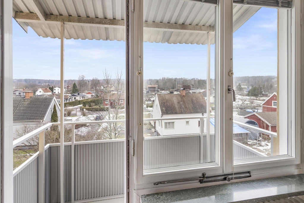 Balkong i soligt sydvästläge