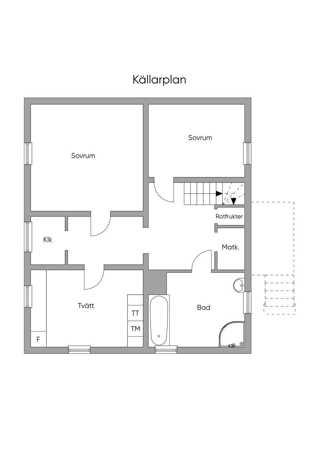 Källarplan