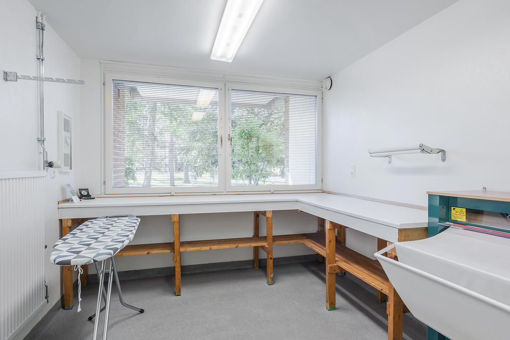 Strykrum till gemensam tvättstuga