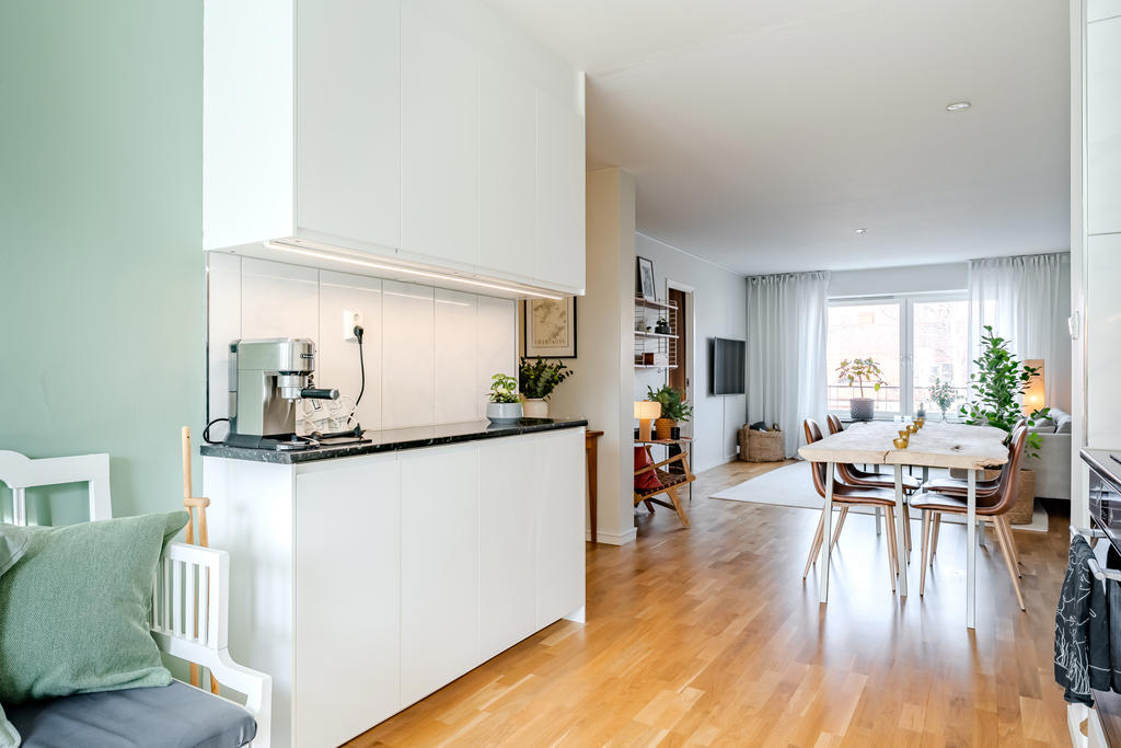 Planlösningen skapar sociala ytor!