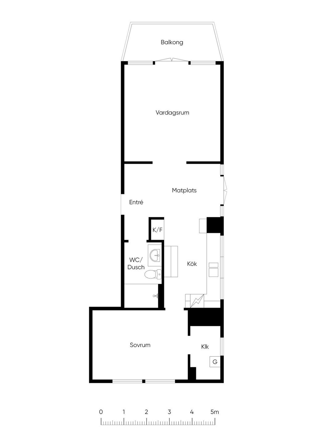 Planlösning Fabriksgatan 7 